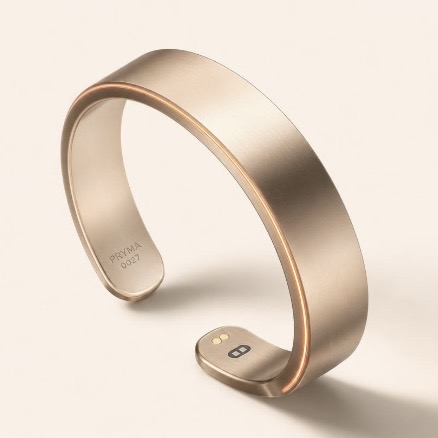 Anthropic × Prada smart cuff in rose gold